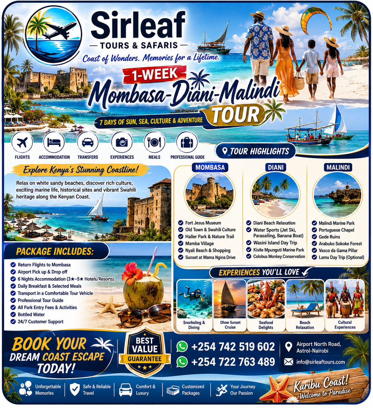 Diani Beach Holiday
